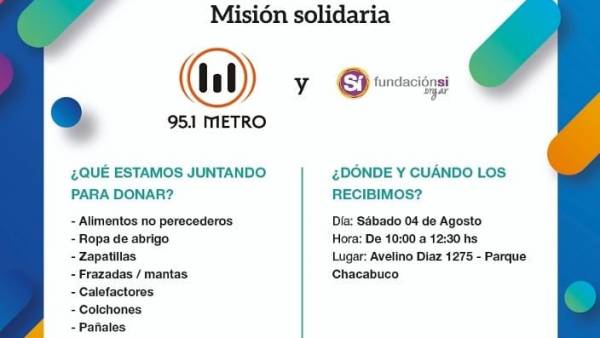 Misión Metro - Fundación Sí - Ser Prójimo